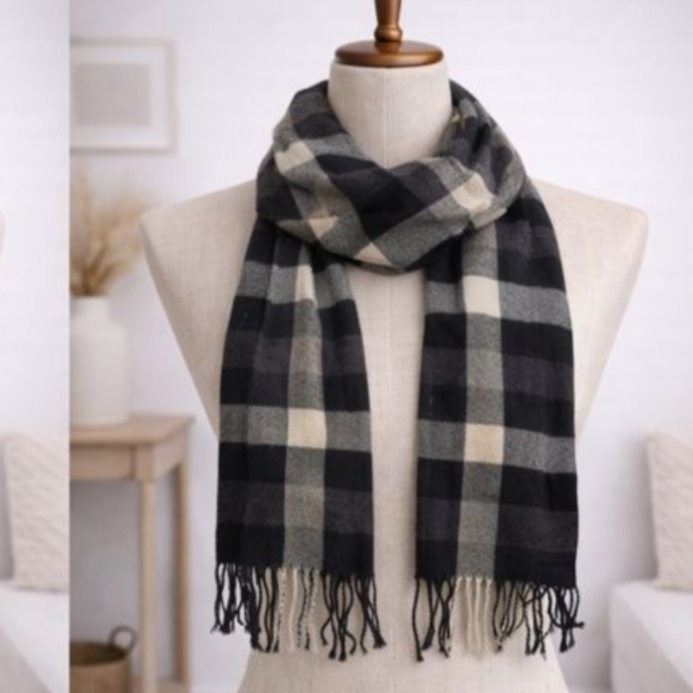 AMERICAN EAGLE BUFFALO CHECKED SCARF‎